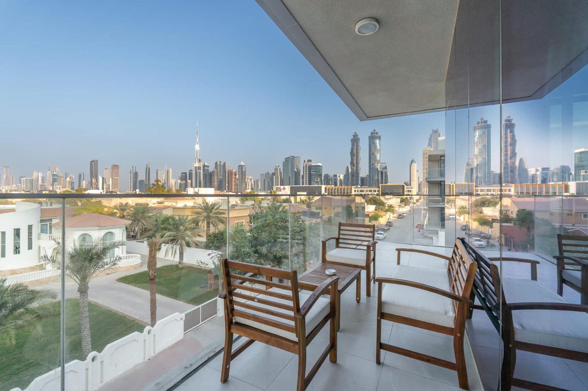 Full Burj Khalifa View In 3 Bedroom Apartment In Canal Front 1 That Sleeps 6 Dubái Exterior foto